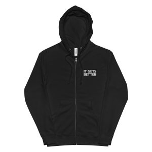 It Gets Better Zip Up Hoodie